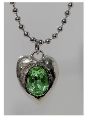 MONDO MONDO Pacha Necklace in Lizard - Silver NWT Brand New